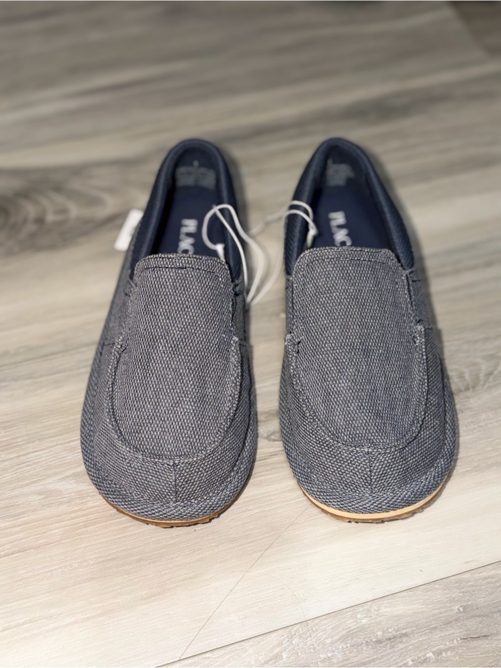 The Children's Place Boys Gray Slip-On Dress Shoes